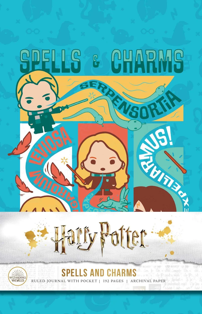 Harry Potter Notizbuch Zaubersprüche