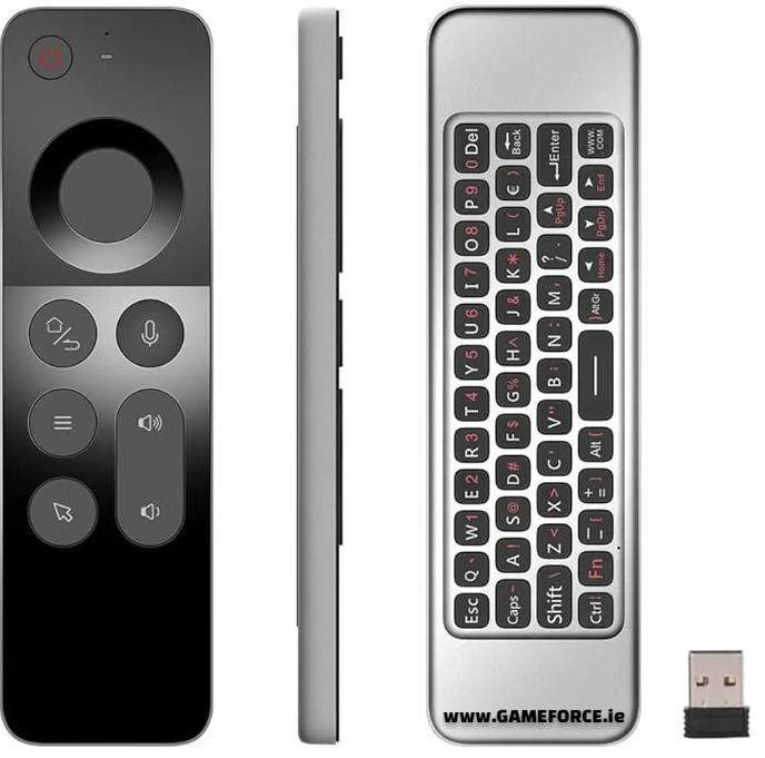 PC-LINK AIR Mouse Ultra Thin 2.4G Wireless Smart PC Remote Mini Keyboard, Voice Remote Control Air Mouse