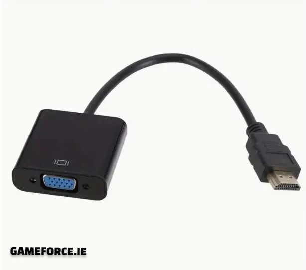 ARES HDTV TO VGA Adapter, Golden-Plated