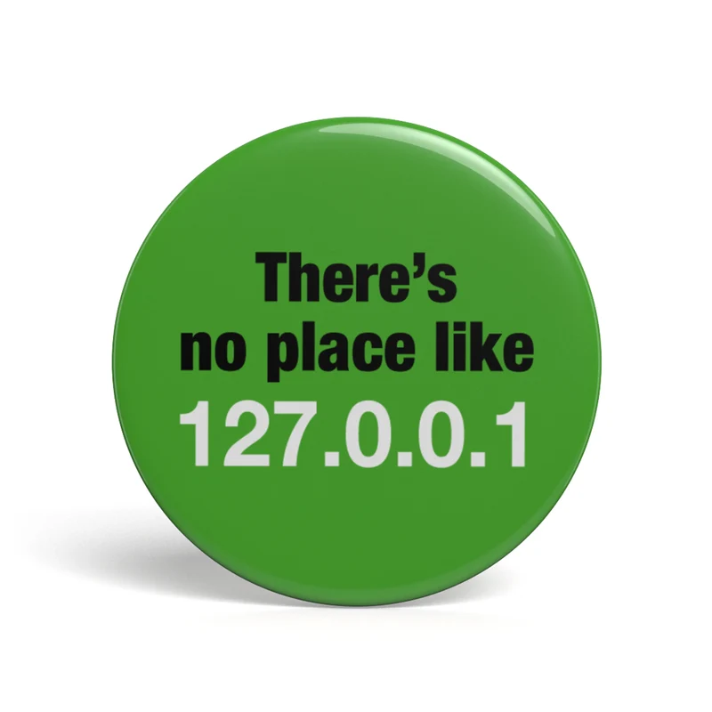 Geek Button 127.0.0.1