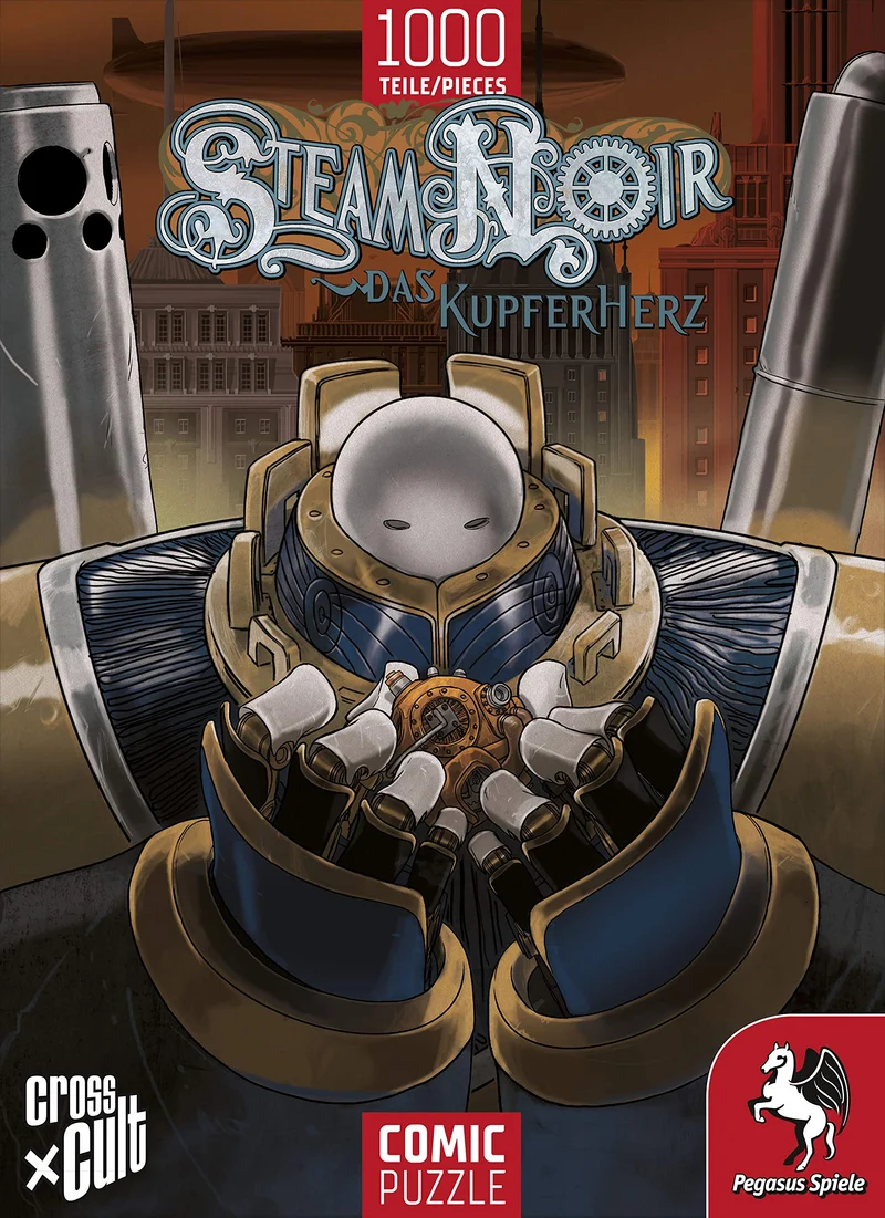 Comic-Puzzle Steam Noir: Das Kupferherz