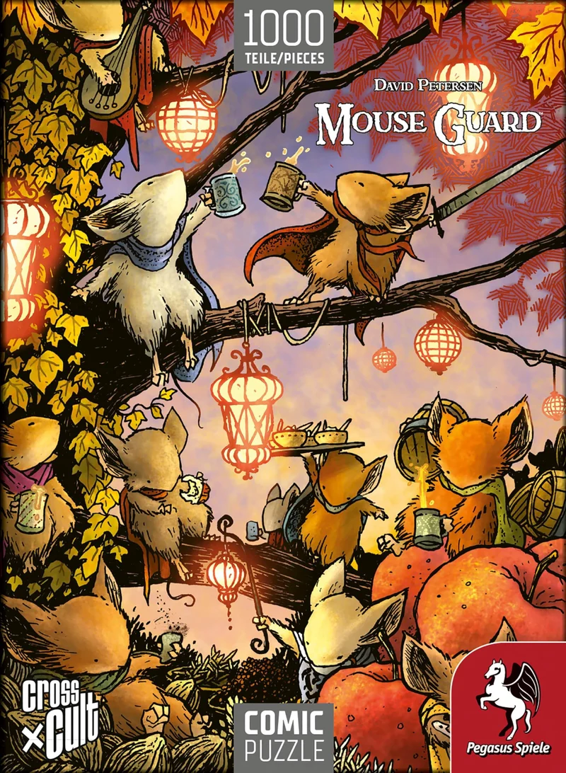 Comic-Puzzle Mouse Guard: Das Fest