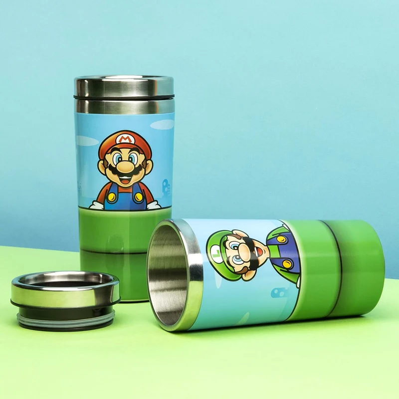 Super Mario Warpröhre Reisebecher