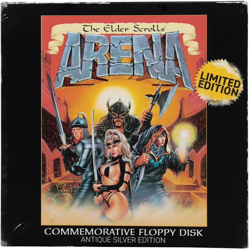 The Elder Scrolls Arena Disketten-Replika