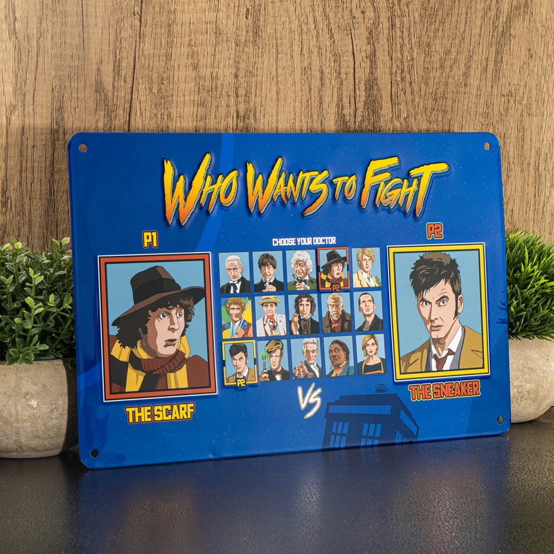 Blechschild – Who Wants To Fight
