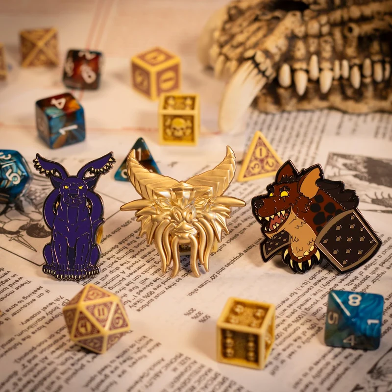 Dungeons & Dragons Mystery Pin