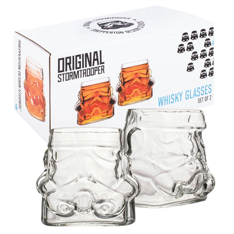 Original Stormtrooper Whiskygläser 2er-Set Inside Out Design
