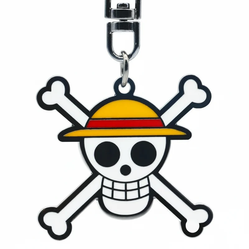 One Piece Schlüsselanhänger – Strohhut Jolly Roger