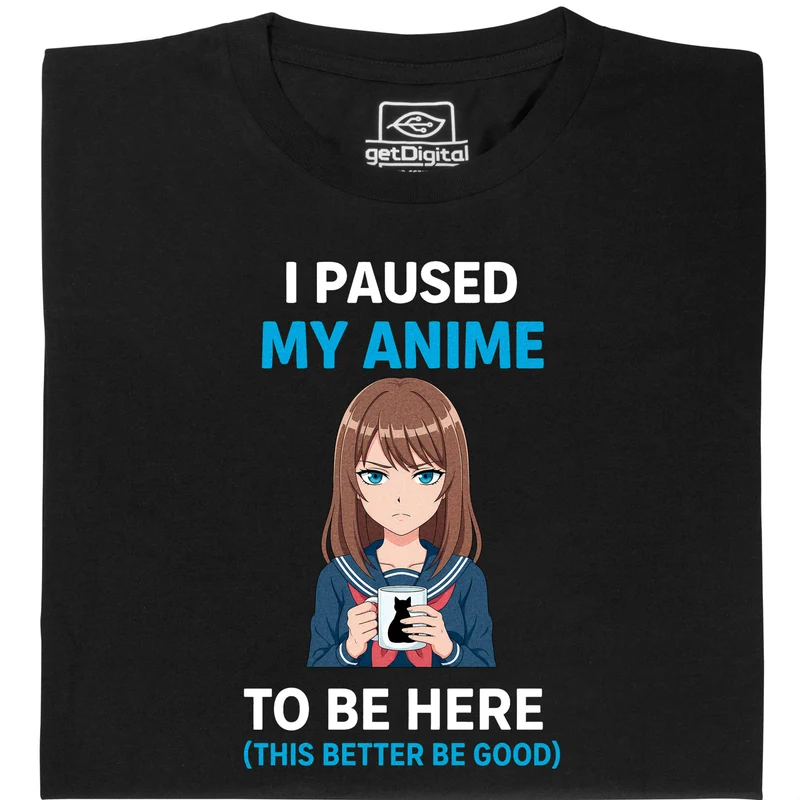 I Paused My Anime To Be Here