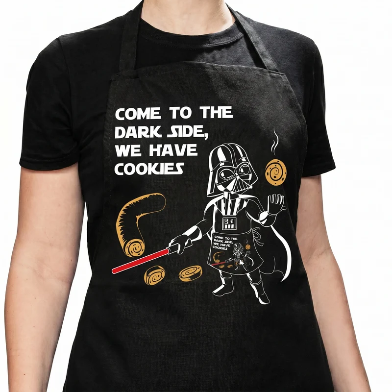 Küchen- und Grillschürze "Come to the Dark Side"