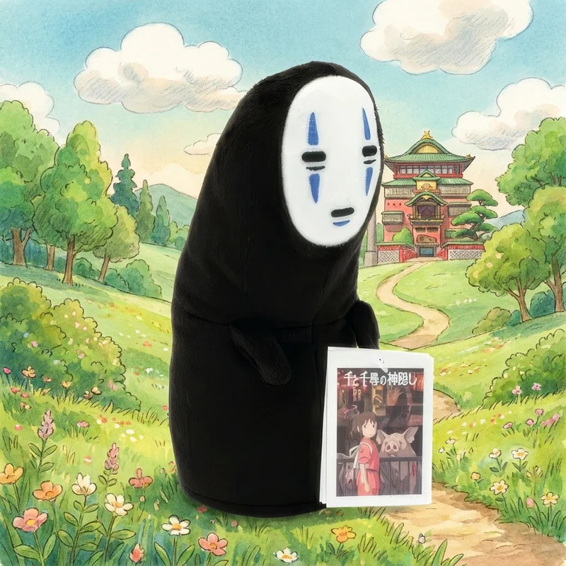 Studio Ghibli Ohngesicht Plüschfigur