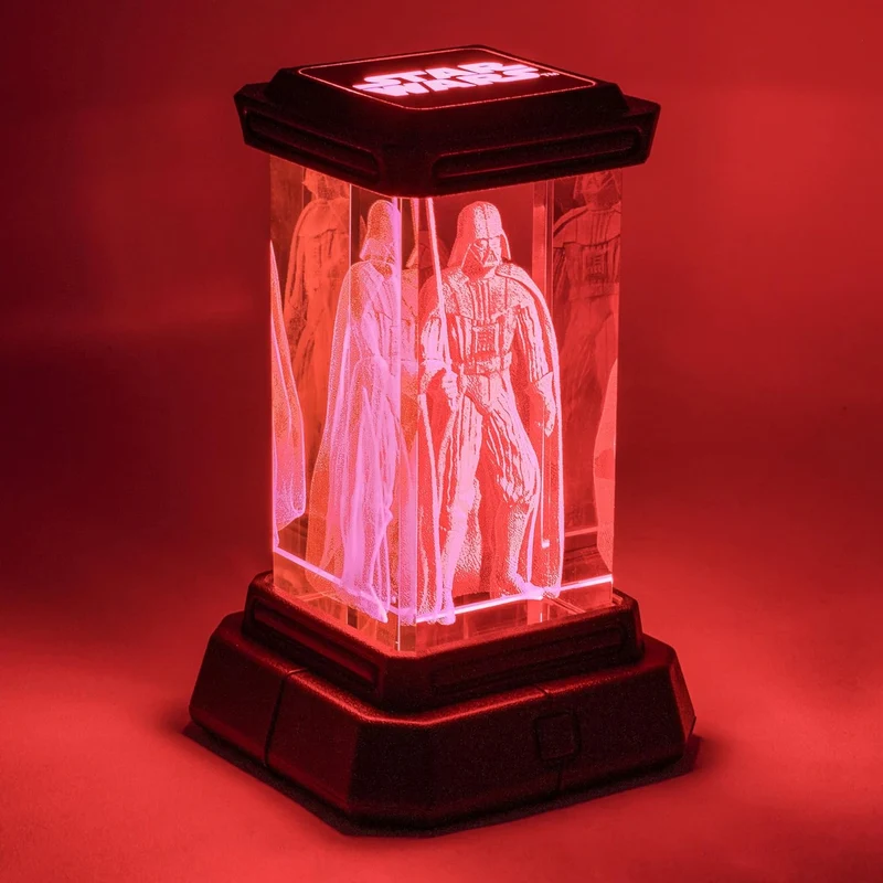 Star Wars Darth Vader 3D Kristall Hologramm Lampe
