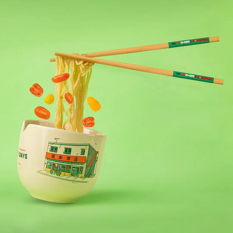 Sakamoto Days Ramen Schüssel mit Essstäbchen - Legendary Assassin