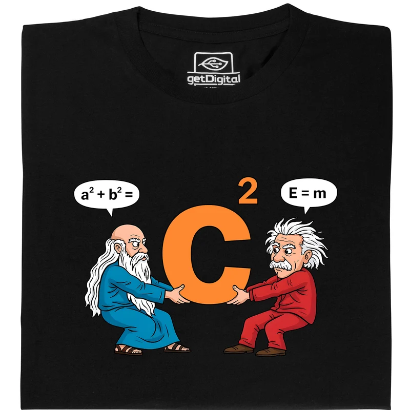Pythagoras vs. Einstein