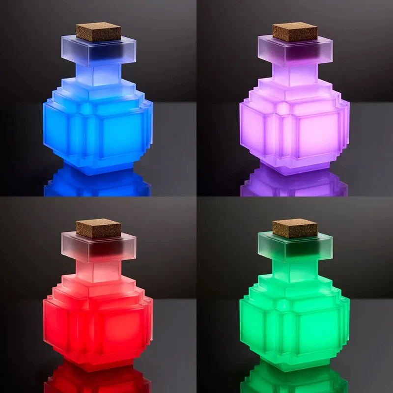 Minecraft Trankflasche Farbwechsel-Lampe