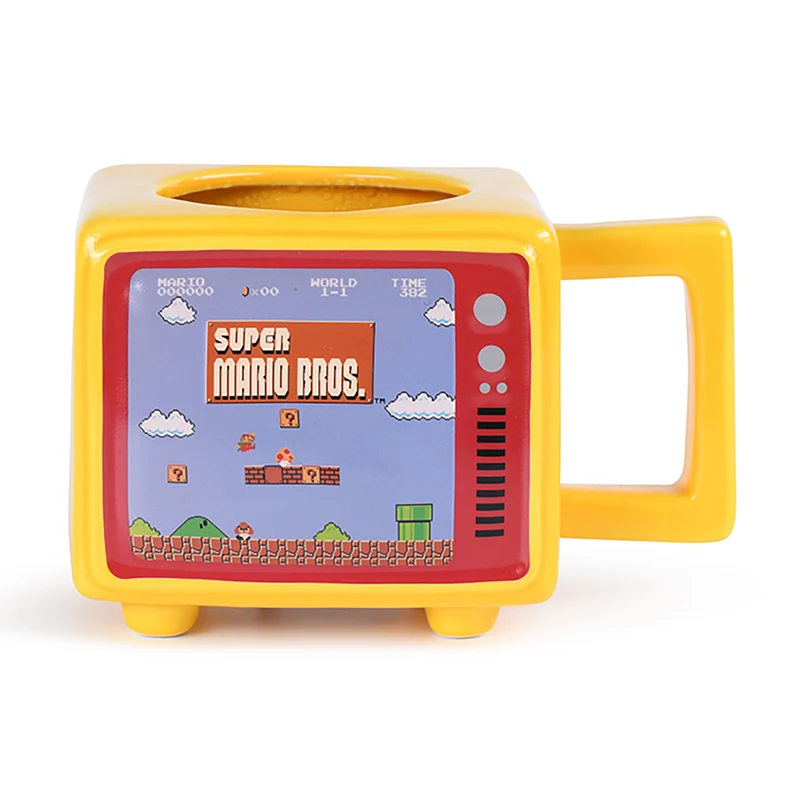 Nintendo Super Mario Retro TV Thermoeffekt-Becher