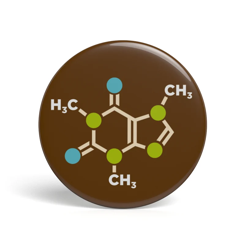 Geek Button Koffein
