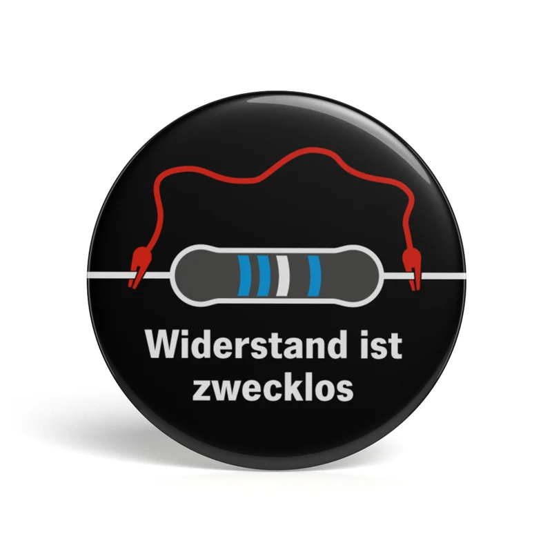 Geek Button Widerstand Ist Zwecklos