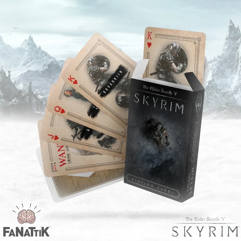 The Elder Scrolls V Skyrim Spielkarten