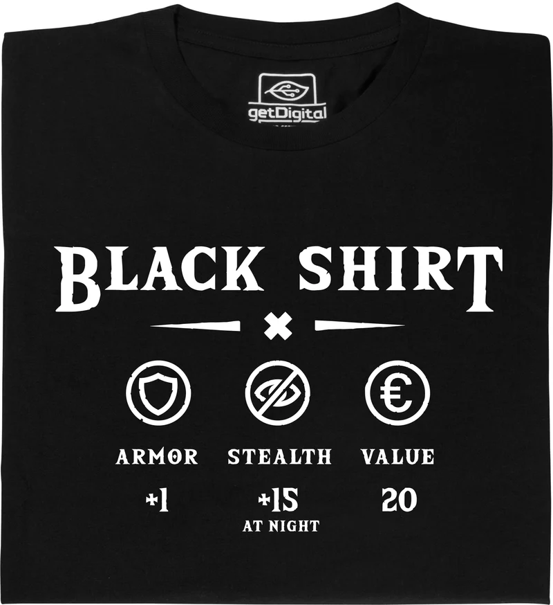 Black Shirt