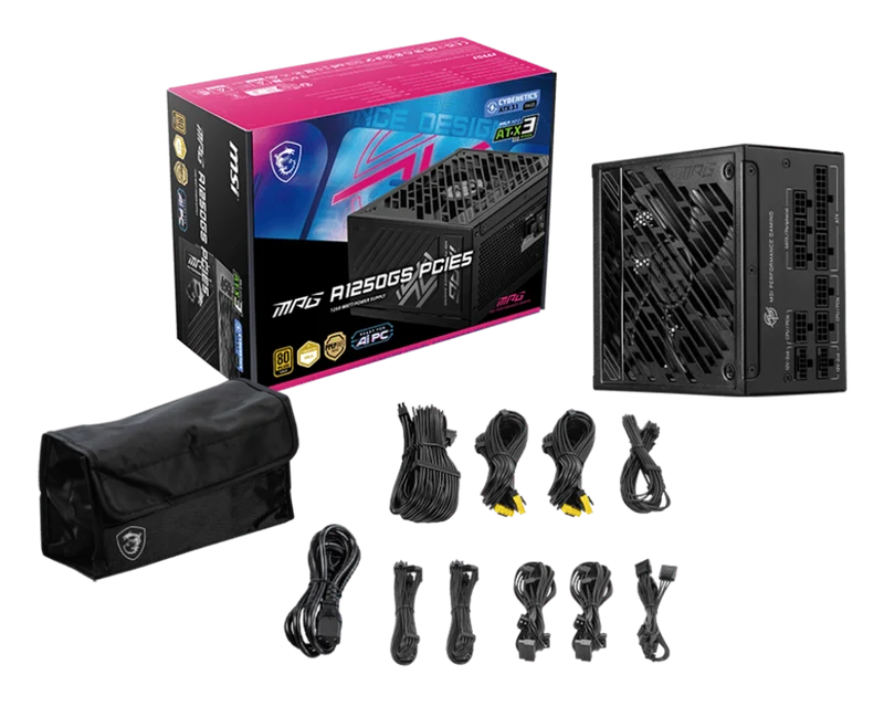MSI Desktop PC Netzteil MPG A1250GS PCIE5