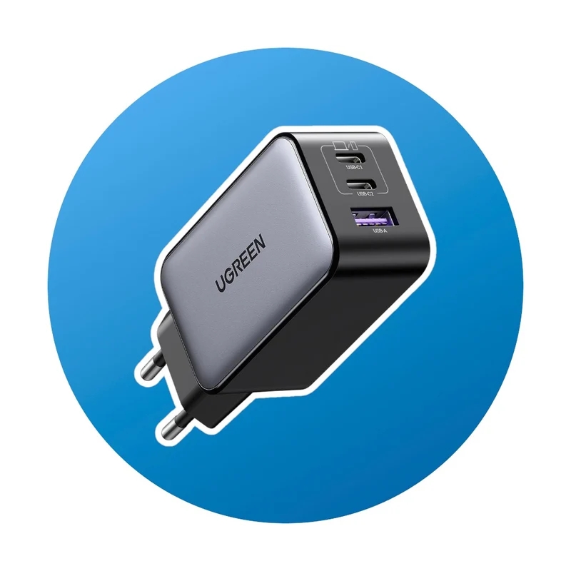 UGREEN Nexode USB C/USB A 3-Port Ladegerät 65W