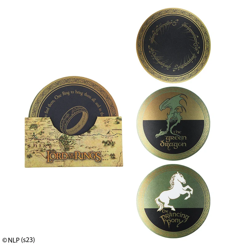 Der Herr der Ringe Untersetzer 4er-Set