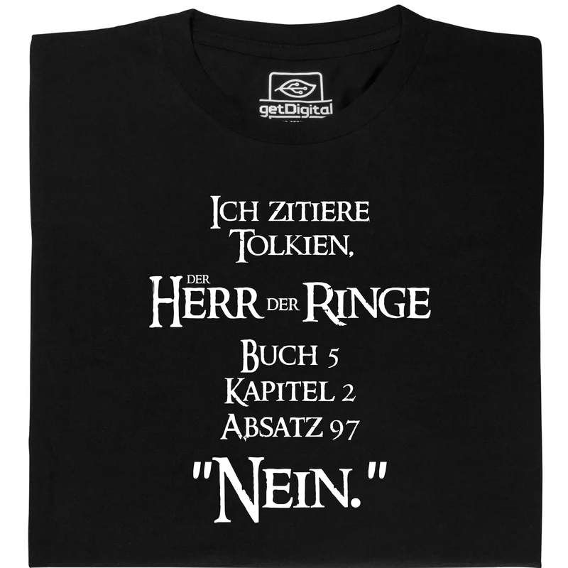 Ich zitiere Tolkien