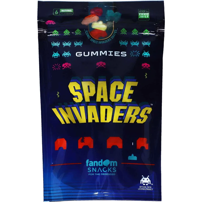 Fandom Snacks Space Invaders Fruchtgummis