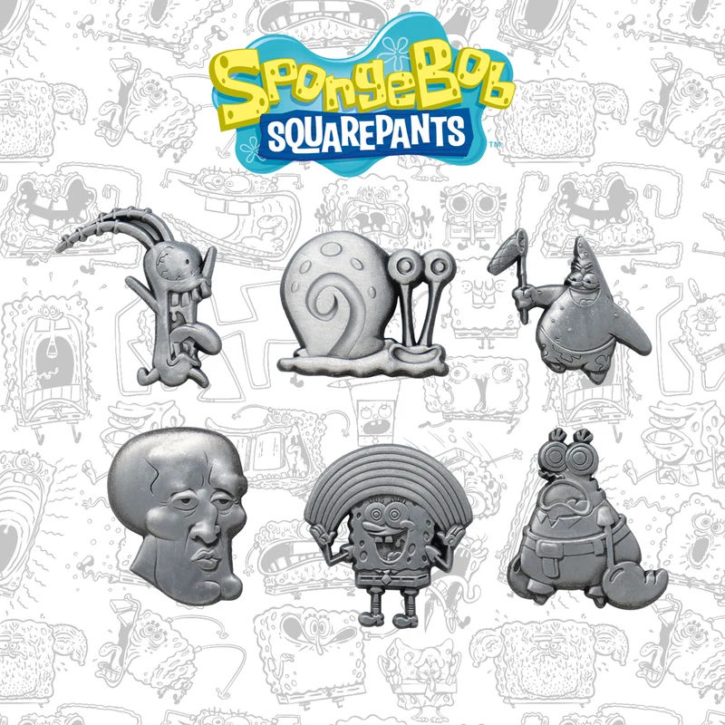 SpongeBob Schwammkopf Limited Edition Anstecker-Set