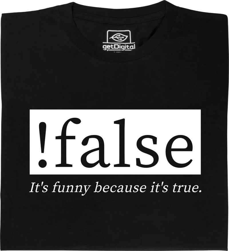 !false