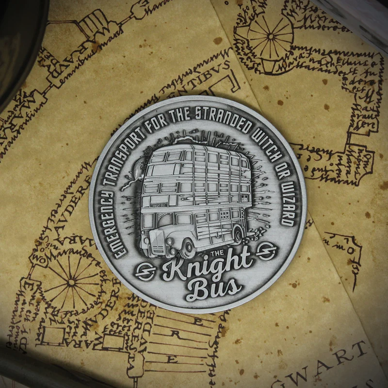 Harry Potter Limited Edition Knight Bus Medaillon