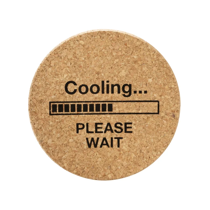 Topfuntersetzer Cooling Please Wait