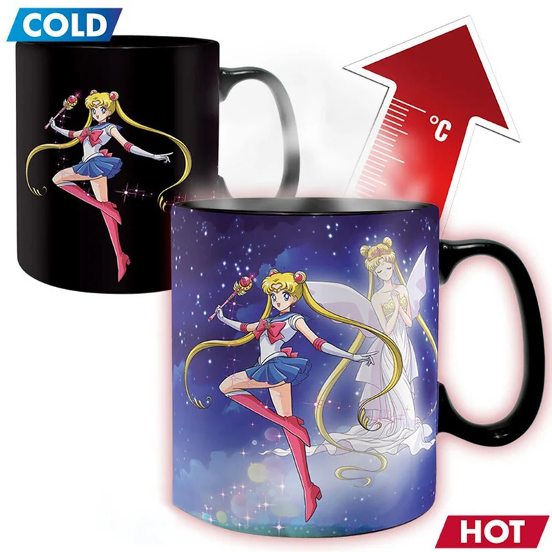 Sailor Moon Chibi Thermo-Effekt-Becher