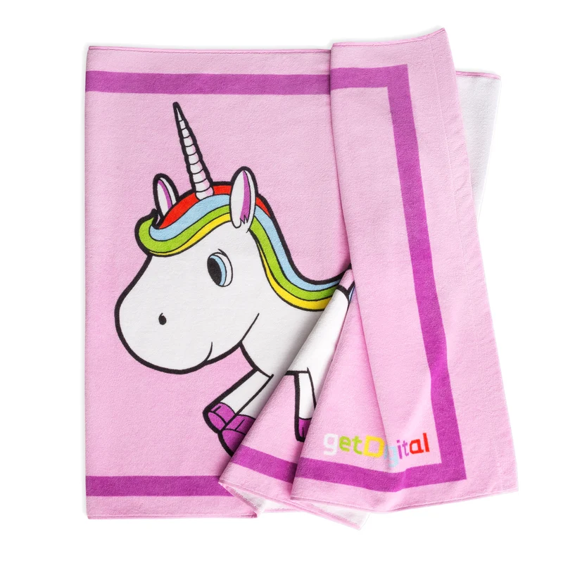 Einhorn Strand- und Badehandtuch