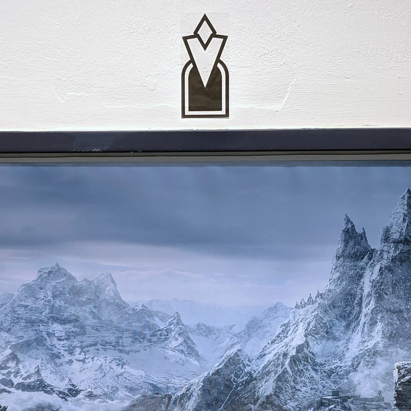Fantasy Adventure Game Questmarker Aufkleber