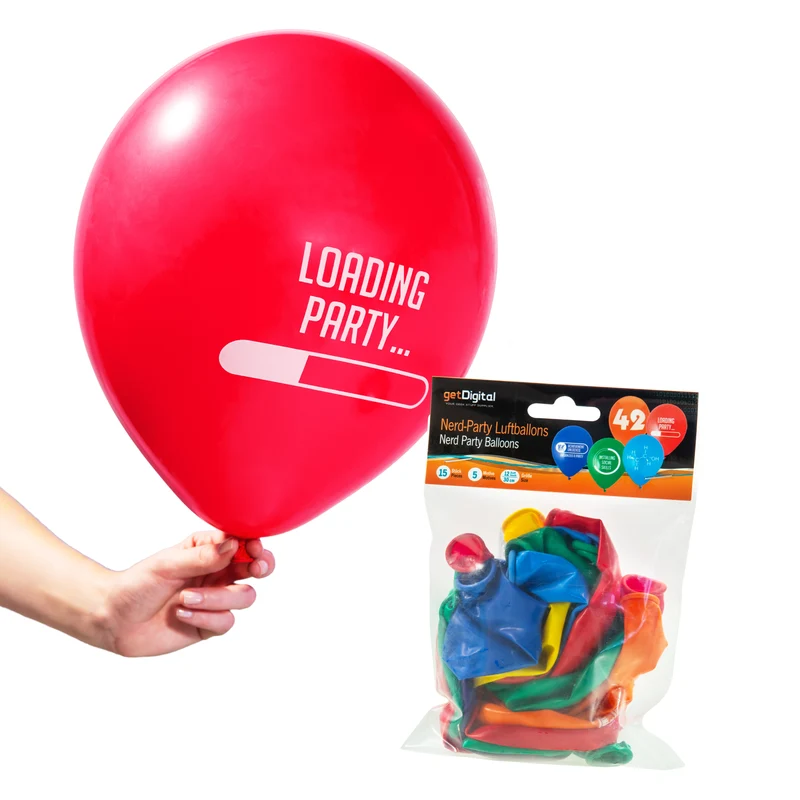 Nerd-Party Luftballons