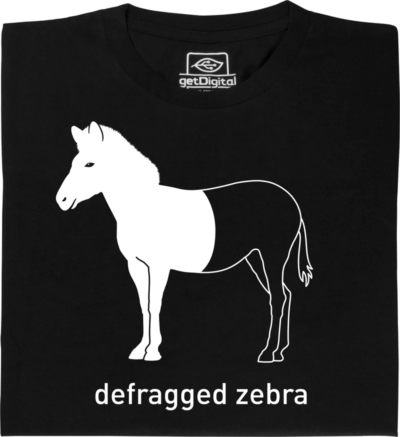 Defragged Zebra