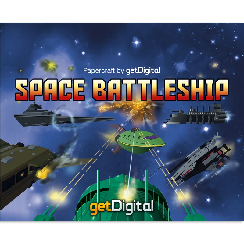 Space Battleship Papercraft