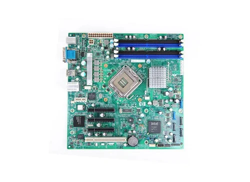 457883-001 - HP Socket LGA775 Intel Chipset Micro-ATX System Board Motherboard for ProLiant ML110 Gen5 Supports DDR2 4x DIMM