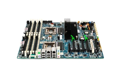 591182-001 - HP Socket FCLGA1366 Intel Chipset System Board Motherboard for Z800 Workstation Supports Xeon 5600/5500 Series DDR3 12x DIMM
