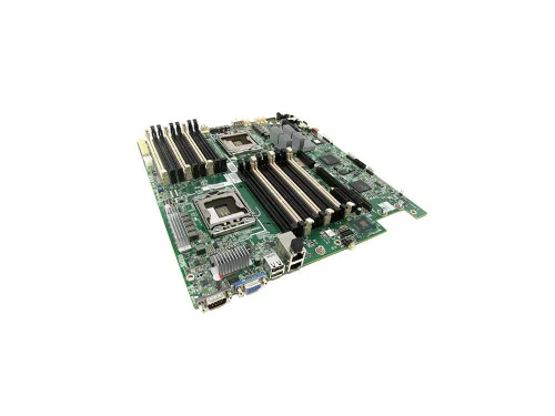 593347-001 - HP Socket LGA1366 System Board Motherboard ProLiant DL160 Gen6 Supports 2x Xeon X5500/ X5600 Series DDR3 18x DIMM
