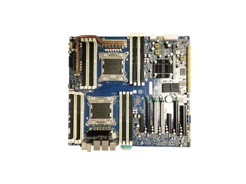 618266-002 - HP Socket LGA2011 Intel C602 Chipset System Board Motherboard for Z820 Workstation Supports Xeon DDR3 16x DIMM