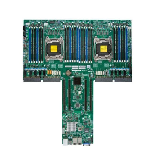 MBD-X10DRG-OT+-CPU - Supermicro X10DRG-OT+-CPU Dual Socket LGA 2011 Intel C612 Chipset Xeon E5-2600 v4/v3 Processors Support DDR4 24x DIMM 10x SATA3 6.0Gb/s Proprietary Server Motherboard