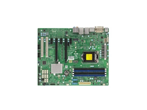 MBD-X11SAE-B - SuperMicro X11SAE Socket LGA1151 Intel C236 Chipset ATX System Board Motherboard Supports Xeon E3-1200 v6/v5 Series DDR4 4x DIMM