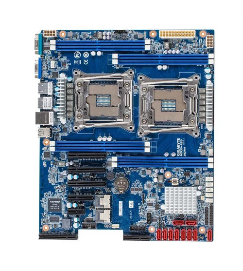 MD30-RS0 - Gigabyte Technology Socket Dual LGA 2011-3 Intel C612 Chipset Intel Xeon E5-2600 V3/ V4 Processors Support DDR4 8x DIMM 9x SATA 6.0Gb/s ATX
