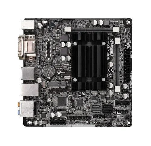 Q2900-ITX - ASRock Intel Pentium J2900 Quad-Core Processors Support DDR3 2x DIMM 2x SATA2 3.0Gb/s Mini-ITX Motherboard