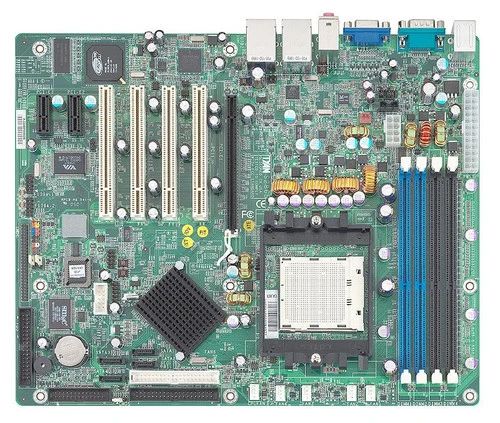 S2865G2NR - Tyan Atx PGA 939 pin socket Dual DDR-400MHz PCI Express with Audio Video Gigabit Lan SATA