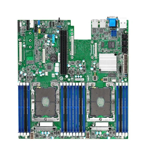 S7106GM2NR - Tyan Socket LGA 3647 Intel C621 Chipset Xeon Scalable Processor Support DDR4 16 xDIMM 14x SATA 6.0Gb/s 1x NVMe M.2 EATX Server