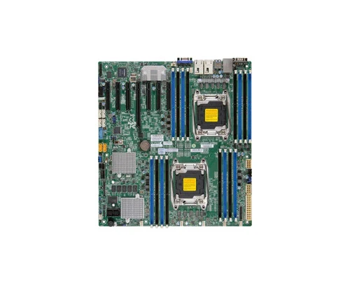 X10DRH-C-B - SuperMicro X10DRH-C Socket LGA2011 Intel C612 Chipset EATX System Board Motherboard Supports 2x Xeon E5-2600 v3/v4 DDR4 16x DIMM